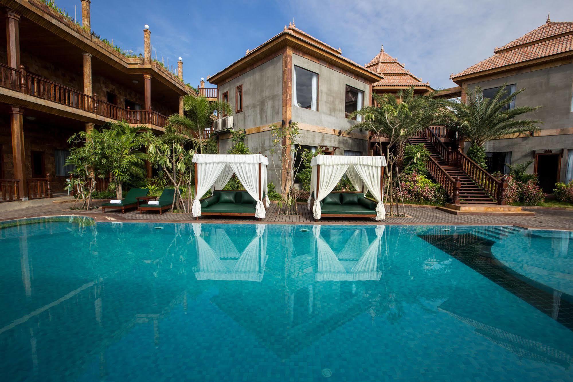 Model Temple Villa Siem Reap Ngoại thất bức ảnh